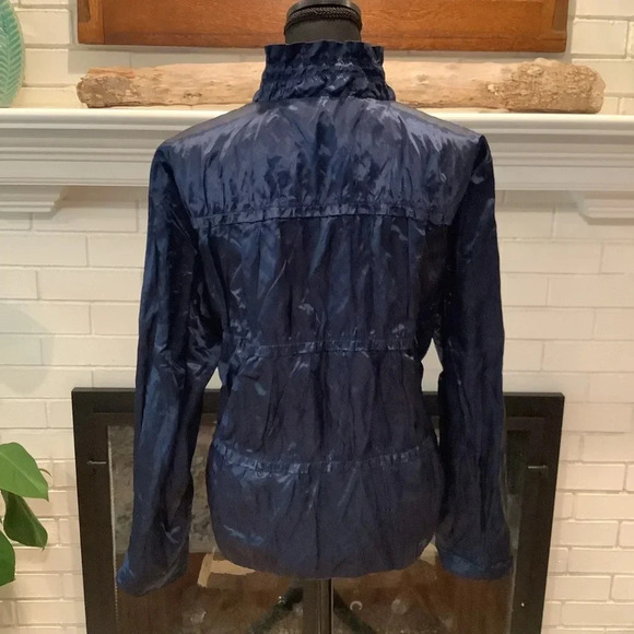 #337 Gorgeous Chicos Sateen Zip Front Pintuck Jacket Size 3 (L-XL) - Picture 7 of 11